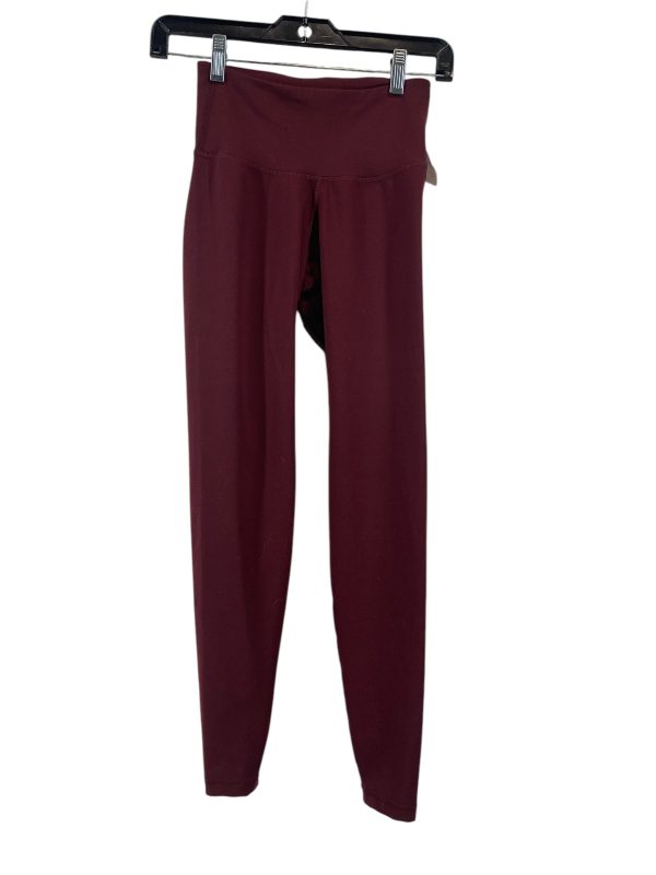 Athletic Leggings By Old Navy In Maroon, Size: Xs Online Sale