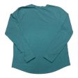 Athletic Top Ls Collar By Lululemon In Teal, Size:8 For Cheap