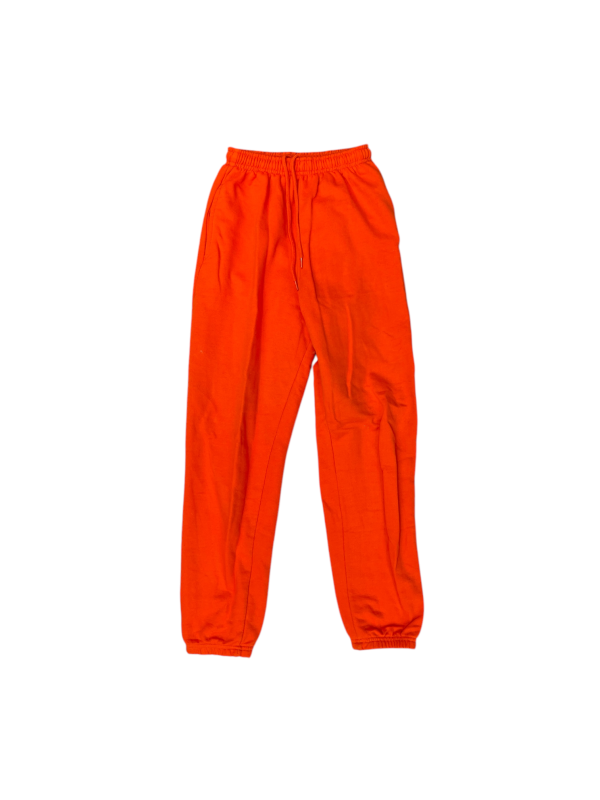 Athletic Pants By Pretty Little Thing In Orange, Size: 2 Discount