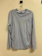 Athletic Top Long Sleeve Crewneck By Athleta In Blue, Size: L Supply