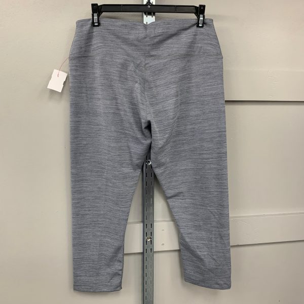 Athletic Leggings Capris By Nike Apparel In Grey, Size: Xl Online Sale