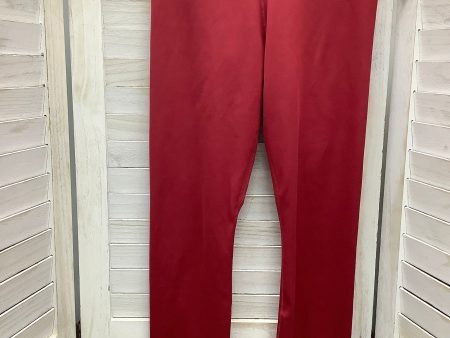 Athletic Leggings By Nike In Red, Size: S Hot on Sale