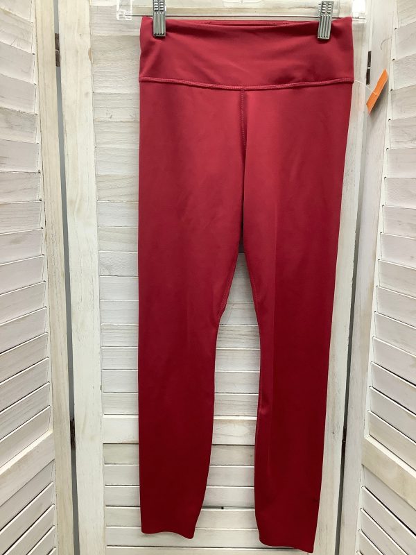 Athletic Leggings By Nike In Red, Size: S Hot on Sale