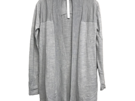 Sweater Cardigan By Lululemon In Grey, Size: S Sale