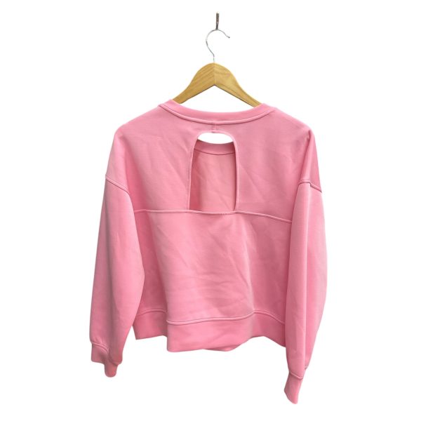 Athletic Top Long Sleeve Crewneck By All In Motion In Pink, Size: L Hot on Sale