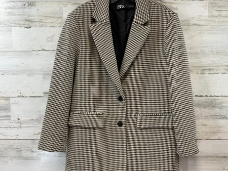 Coat Other By Zara In Black & Cream, Size: S Discount