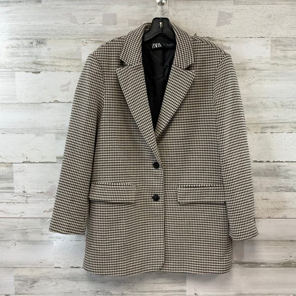 Coat Other By Zara In Black & Cream, Size: S Discount