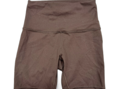 Athletic Shorts By Lululemon In Brown, Size: 4 Online now