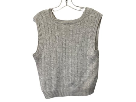 Vest Sweater By Wild Fable In Grey, Size: L Online Hot Sale