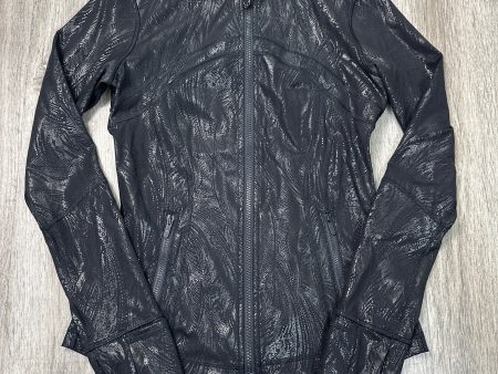 Athletic Jacket By Lululemon In Black, Size: S For Discount