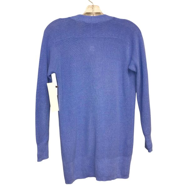 Sweater Cardigan By Loft In Blue, Size:Mp For Cheap