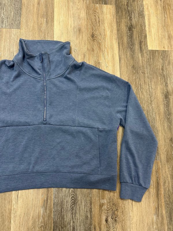 Athletic Sweatshirt Collar By Travis Mathew In Blue, Size: Xxl Online