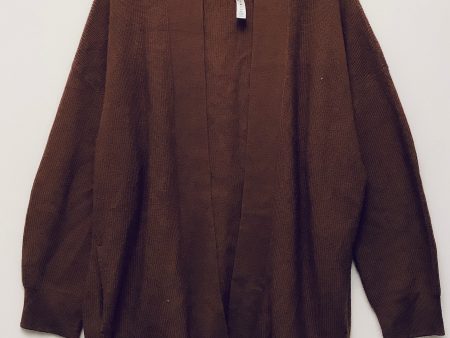 Sweater Cardigan By Lululemon In Brown, Size: 12 Hot on Sale