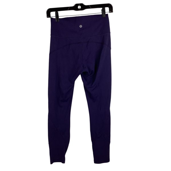 Athletic Leggings By Lululemon In Purple, Size: 6 Online