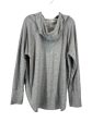 Athletic Top Long Sleeve Hoodie By Clothes Mentor In Grey, Size: Xl For Sale