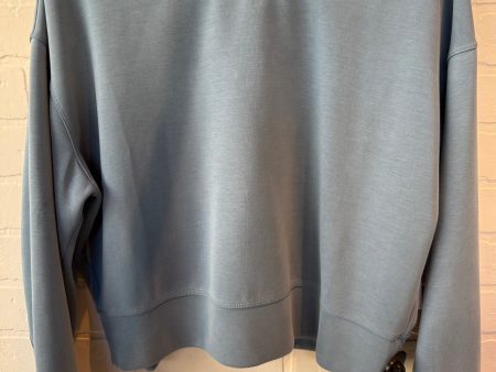 Athletic Top Long Sleeve Crewneck By Lululemon In Blue, Size: S Discount