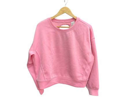 Athletic Top Long Sleeve Crewneck By All In Motion In Pink, Size: L Hot on Sale