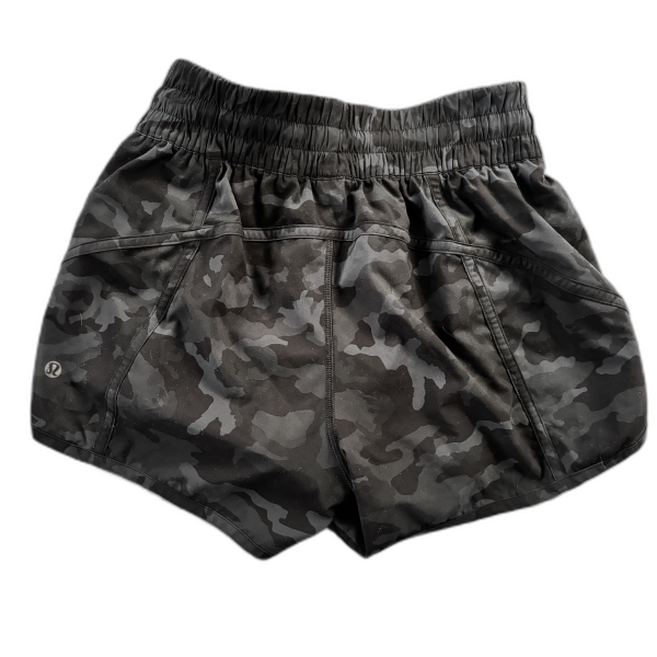 Athletic Shorts By Lululemon In Camouflage Print, Size: 6 For Discount