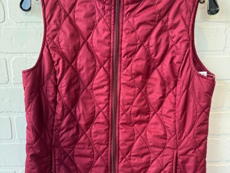 Vest Puffer & Quilted By Eddie Bauer In Red, Size: Xs For Cheap