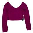 Athletic Top Long Sleeve Crewneck By Lululemon In Pink, Size: M Hot on Sale