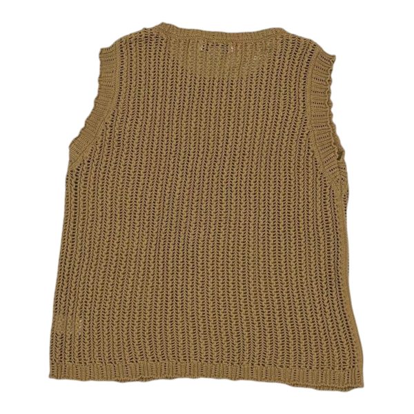 Vest Sweater By Hyfve In Brown, Size:M on Sale