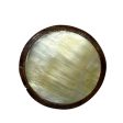 Wood & Mother Of Pearl Statement Ring By Unbranded, Size: 6 Discount