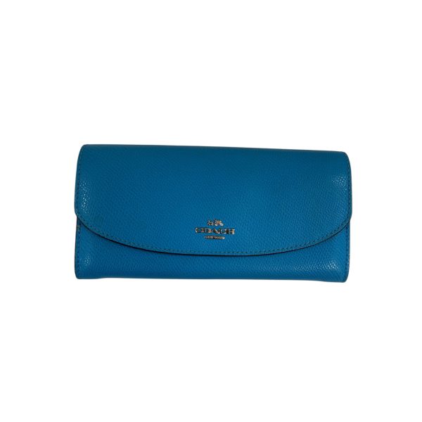 Wallet Designer By Coach In Blue, Size:Medium For Sale