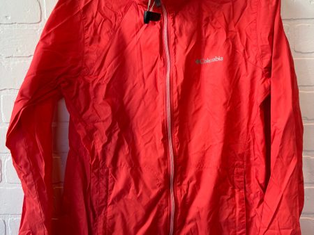 Athletic Jacket By Columbia In Orange, Size: S Online Sale