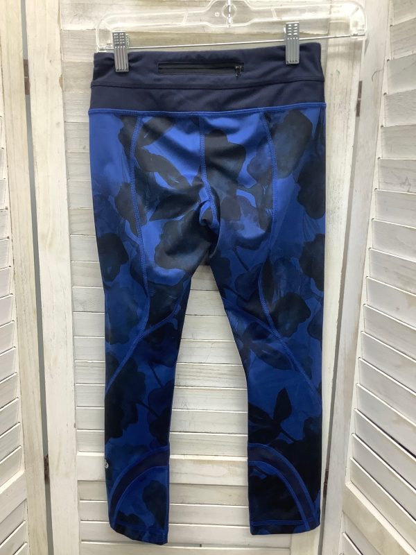 Athletic Leggings By Lululemon In Blue, Size: 2 Online Hot Sale