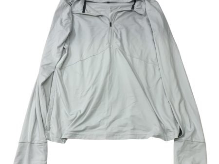 Athletic Jacket By Clothes Mentor In Grey, Size: Large Online Hot Sale