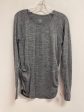 Athletic Top Long Sleeve Crewneck By Athleta In Grey, Size: L Online Hot Sale