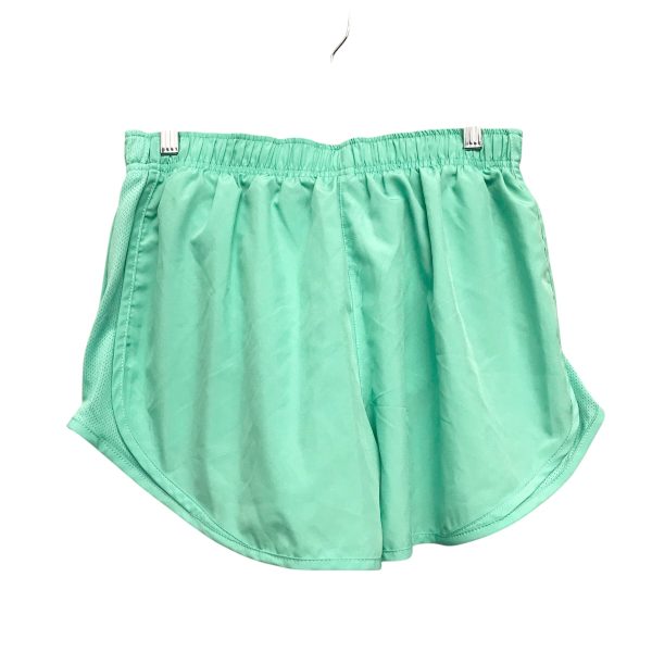 Athletic Shorts By Nike In Green, Size:L on Sale