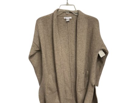 Sweater Cardigan By Athleta In Taupe, Size: S Online now