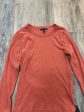 Top Long Sleeve By Banana Republic In Orange, Size: M Fashion