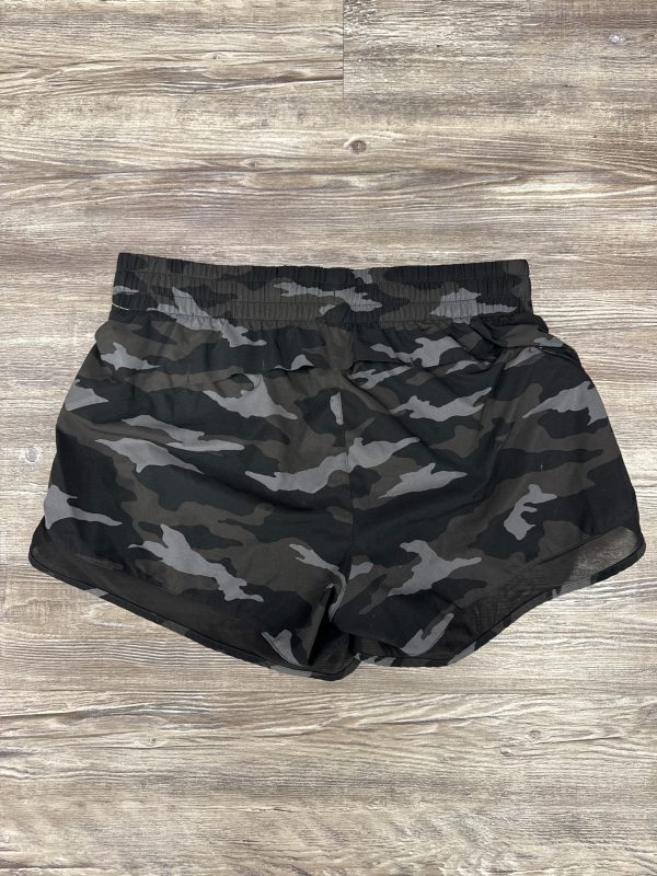 Athletic Shorts By Athleta In Camouflage Print, Size: S For Cheap