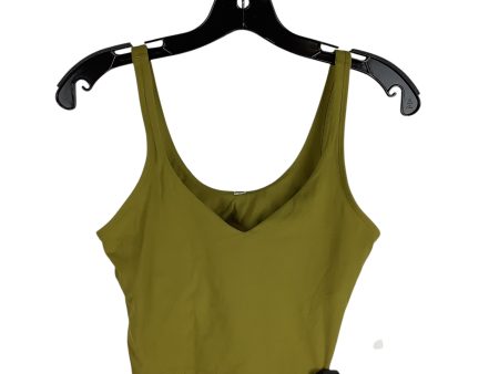 Athletic Tank Top By Lululemon In Green, Size: 6 Sale