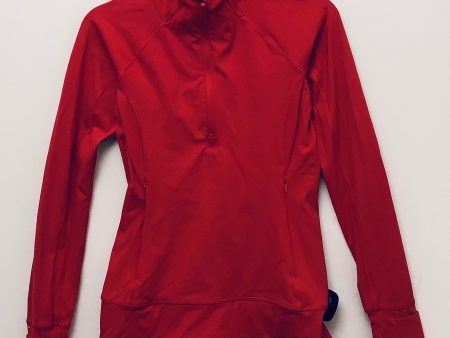 Athletic Jacket By Athleta In Red, Size: Xs Fashion