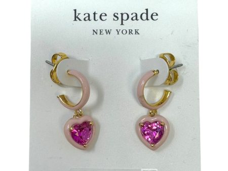 Sweetheart Earrings Designer By Kate Spade For Sale