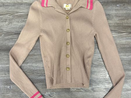 Sweater Cardigan By Maeve In Beige, Size: Xxs For Discount