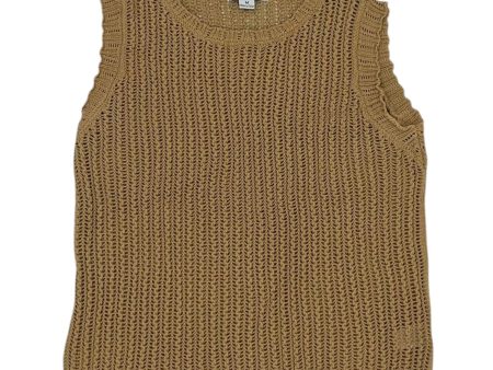 Vest Sweater By Hyfve In Brown, Size:M on Sale