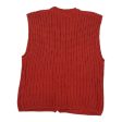 Vest Sweater By Clothes Mentor In Red, Size:M For Sale