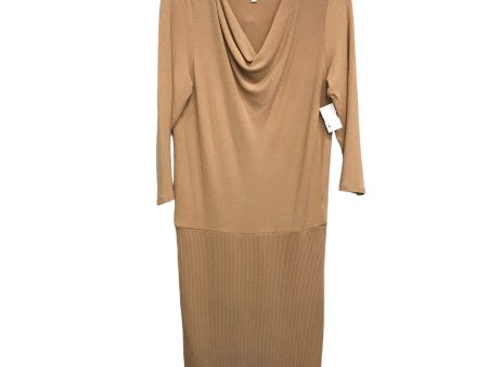 BROWN DRESS SWEATER by MICHAEL STARS Size:S Sale