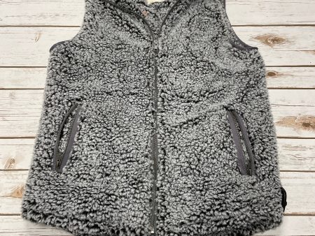 Vest Fleece By Thread And Supply In Grey, Size: S For Discount