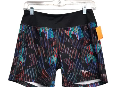 Athletic Shorts By Saucony In Multi, Size:L For Cheap