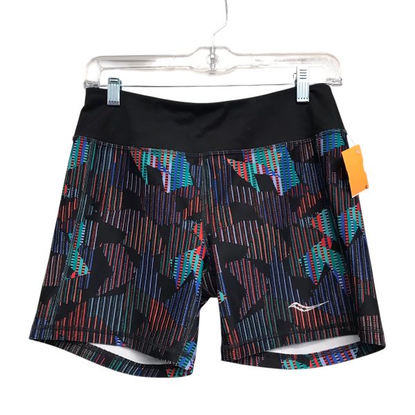 Athletic Shorts By Saucony In Multi, Size:L For Cheap