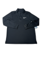 Athletic Top Long Sleeve Collar By Nike Apparel In Black, Size: Xl Hot on Sale