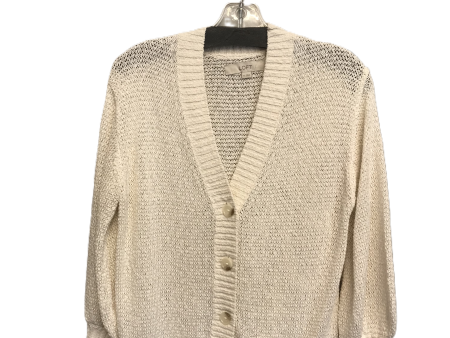 White Sweater Cardigan By Loft, Size: Xs Hot on Sale