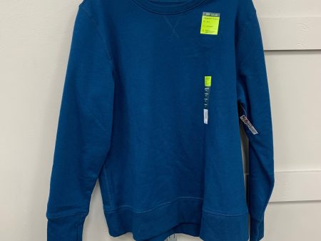 Sweatshirt Crewneck By Tek Gear In Blue, Size:Xxl Online Sale