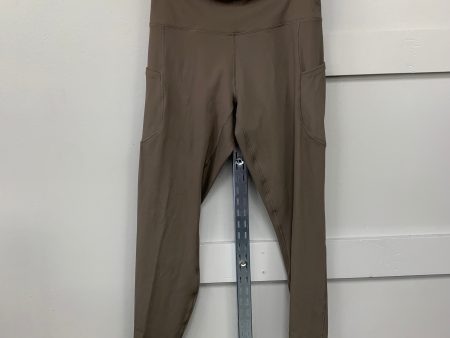 Athletic Leggings By Nike Apparel In Brown, Size: L Fashion