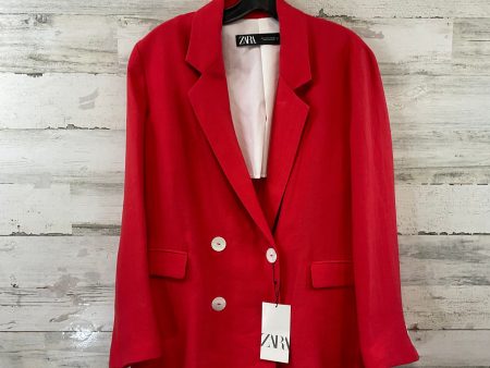 Blazer By Zara In Red, Size:S For Sale